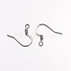 Brass French Earring Hooks X-KK-Q366-B-NF-2