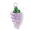Glass Pendants PALLOY-JF02933-2