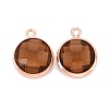 Glass Charms KK-C228-02RG-2