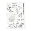 Silicone Clear Stamps DIY-A013-02-2