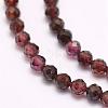 Natural Garnet Beads Strands G-F509-37-2mm-3