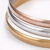 Fashion 201 Stainless Steel Bangle Sets X-BJEW-L664-024D-M-1-2