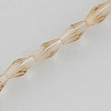 Glass Beads Strands X-GLAA-R026-8x4mm-14-1