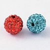 Grade A Rhinestone Pave Disco Ball Beads RB-Q103-M-2