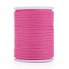Round Waxed Polyester Cord X-YC-G006-01-1.0mm-19-1