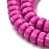 Polymer Clay Beads Strands CLAY-H006-02E-3
