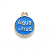Alloy Enamel Pendants X-ENAM-S124-01B-02J-3