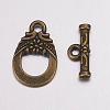 Tibetan Style Alloy Toggle Clasps MAC2014-NF-2