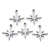 Tarnish Resistant 304 Stainless Steel Pendants X-STAS-N092-37-1