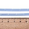 Electroplate Imitation Jade Glass Beads Strands LS-EGLA-Q132-02A-A02-4
