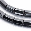 Non-magnetic Synthetic Hematite Beads Strands G-P341-23-3x5mm-1