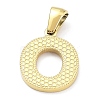 Ion Plating(IP) 316L Surgical Stainless Steel Pendants STAS-Q247-01G-15-1