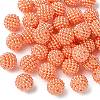 Imitation Pearl Acrylic Beads OACR-FS0001-45A-4