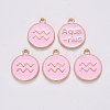 Alloy Enamel Pendants LS-X-ENAM-S124-01B-09J-2