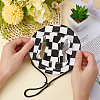 Tartan Pattern Cute Cotton Pet Hat for Dog Cat AJEW-WH20010-80E-3