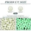   150Pcs Synthetic Luminous Stone Beads Strands G-PH0019-18-5