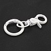 Spray Painted Alloy Split Key Rings FIND-B044-01B-2