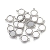 Alloy Cabochon Connector Settings LS-PALLOY-A13117-AS-NR-2