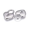 Non-Tarnish 304 Stainless Steel Pendants STAS-F249-22P-01-2