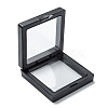 Square Transparent PE Thin Film Suspension Jewelry Display Stands CON-D009-03B-04-4