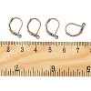 Brass Leverback Earring Findings EC223-R-2