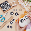 1 Bag Felt Craft Doll Eye AJEW-FG0004-90B-3