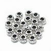 Thailand 925 Sterling Silver European Beads STER-T002-42AS-1