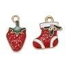 60Pcs 30 Styles Alloy Enamel Pendants ENAM-LS0001-03LG-3