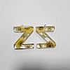 Transparent Epoxy Resin Pendants CRES-YW0002-12Z-1