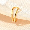 925 Sterling Silver Cuff Earrings for Women EJEW-F360-01A-G-4