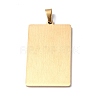 201 Stainless Steel Pendant STAS-B033-01G-18-2
