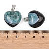 Natural Agate(Dyed & Heated) Pendants GG-K002-03D-3