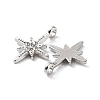 Alloy with Rhinestone Pendants FIND-B028-16P-2