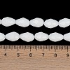 Opaque Solid Color Beads Strands EGLA-N013-P4mm-D02-4