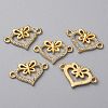 Alloy Crystal Rhinestone Connector Charms RB-WH0001-06A-1