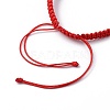(Jewelry Parties Factory Sale)Unisex Adjustable Nylon Thread Braided Bead Bracelets Sets BJEW-JB05422-7