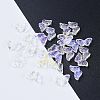 Electroplate Transparent Glass Beads LS-EGLA-L027-E-A01-1