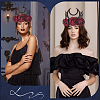 Felt Cloth and Alloy Headwear Crown OHAR-WH20020-01D-4