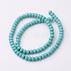 Synthetic Turquoise Beads Strands TURQ-G109-6x4mm-06-2
