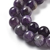 Natural Amethyst Beads Strands G-M445-8MM-01G-3
