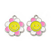 Alloy Enamel Pendants LS-ENAM-B050-04P-05-3