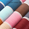 18 Rolls 18 Colors Waxed Polyester Cord YC-YS0001-02-4
