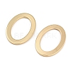 Brass Linking Rings KK-Q789-52G-2