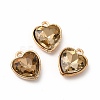 Faceted Glass Rhinestone Pendants GLAA-I051-B02-2