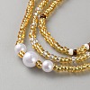 3Pcs 3 Styles Jewelry Waist Beads AJEW-WH20007-73-2