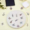 16Pcs 8 Styles PVC Mobile Dustproof Plugs HJEW-HS00083-5