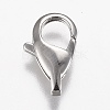 Polished 316 Surgical Stainless Steel Lobster Claw Clasps STAS-Z013-06D-2