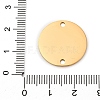 304 Stainless Steel Connector Charms STAS-P398-01G-3