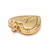 Rack Plating Real 18K Gold Plated Brass Pendants KK-E260-01G-N-3