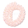 Plating Natural Selenite Beads Strands G-G120-A01-02-02-3